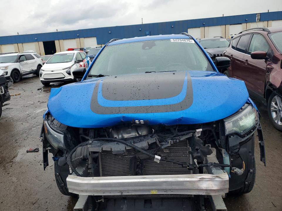 2022 Jeep Compass VIN 3C4NJCBBXNT155877 COPART salvage auction — FRONT END, Fl - Certificate Of Destruction, sold $2,850 on 2026-07-02 (photo 5)
