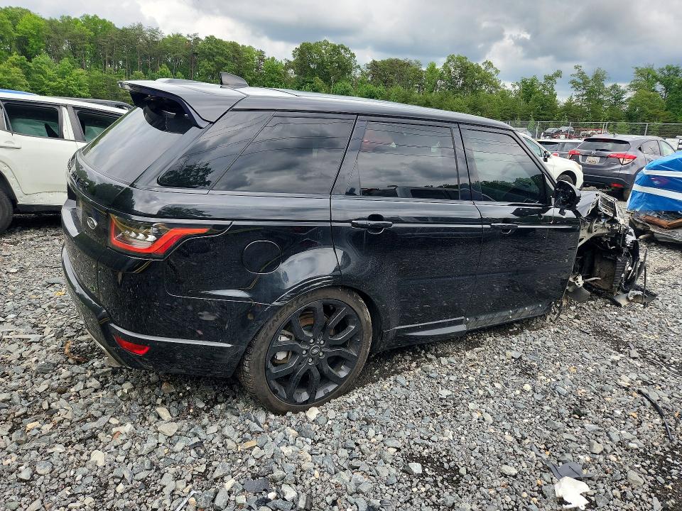 2022 Land rover RANGE ROVER VIN SALWR2SU1NA244231 COPART salvage auction — FRONT END, Md - Cert Of Salvage > 75% Damage, sold $450 on 2026-08-21 (photo 3)