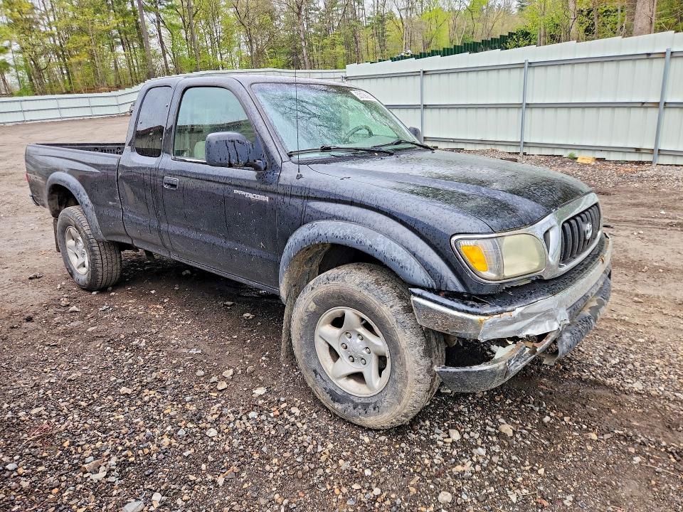 2004 Toyota Tacoma VIN 5TEWN72N24Z374595 COPART salvage auction — FRONT END, VT - CERTIFICATE OF TITLE, sold $200 on 2026-07-13 (photo 4)