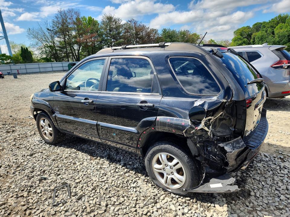 2008 Kia Sportage VIN KNDJE723887487702 COPART salvage auction — REAR END, Nj - Cert Of Title-Salvage, sold $225 on 2026-07-29 (photo 2)