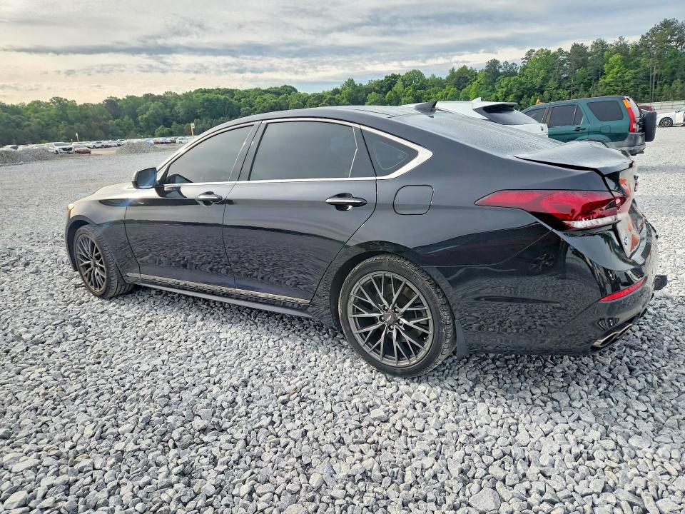 2019 Genesis VIN KMTFN4JB4KU326304 COPART salvage auction — REAR END, Ga - Cert Of Title-Salvage, sold $5,700 on 2026-07-28 (photo 2)