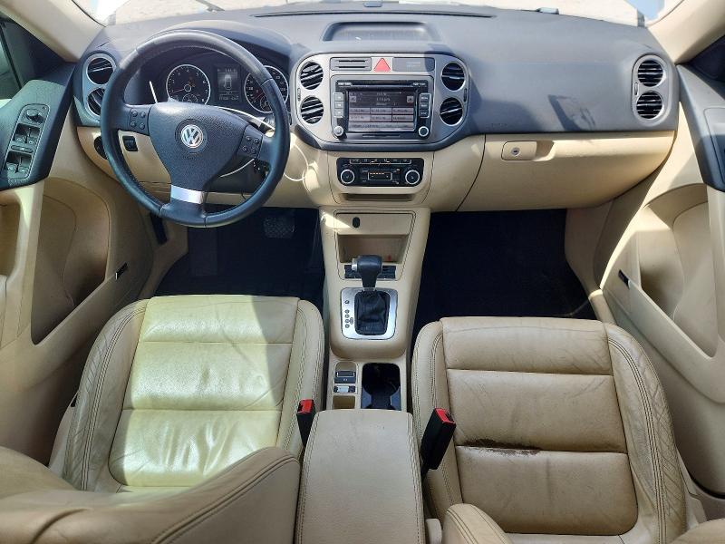 2010 Volkswagen Tiguan VIN WVGAV7AX0AW520963 COPART salvage auction — FRONT END, FL - CERTIFICATE OF TITLE, sold $350 on 2026-07-02 (photo 8)