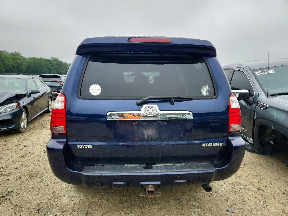 2006 Toyota 4runner VIN JTEBU14R560089600 COPART salvage auction — FRONT END, Md - Cert Of Salvage > 75% Damage, sold $2,700 on 2026-07-07 (photo 6)