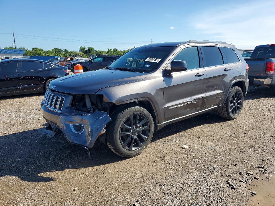 2015 Jeep Cherokee VIN 1C4RJEAG1FC735445 COPART salvage auction — FRONT END, Tx - Salvage Vehicle Title, sold $2,700 on 2026-07-02 (photo 1)