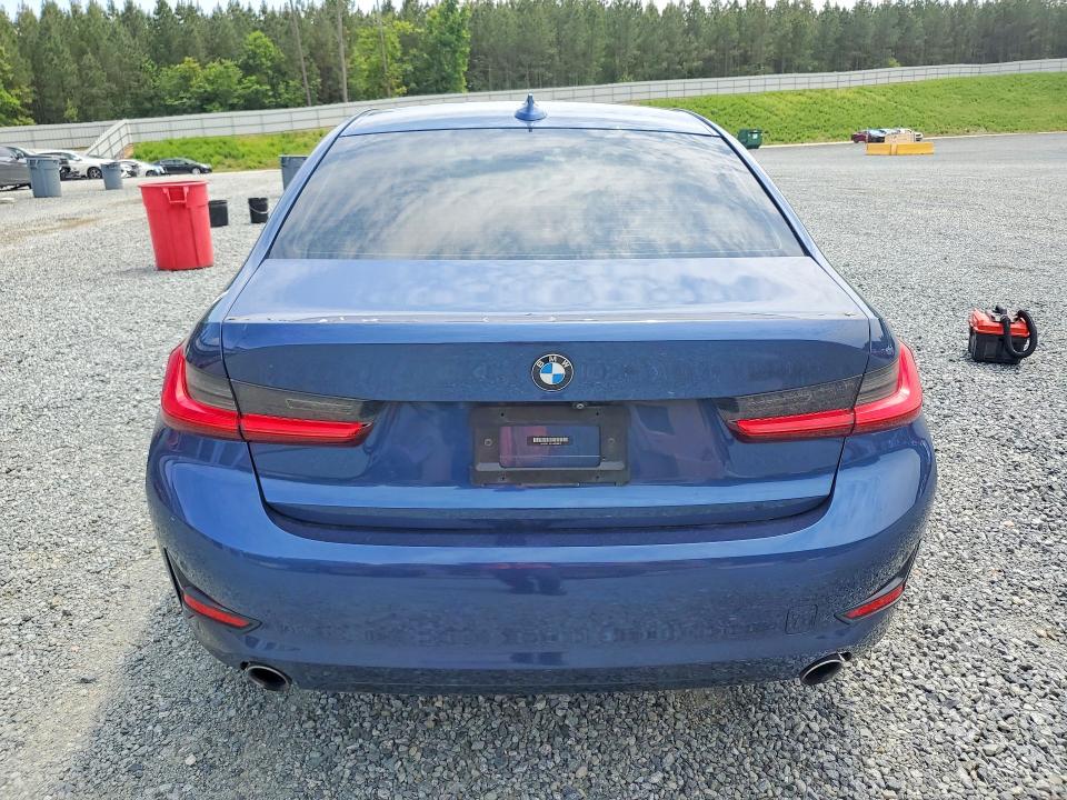 2021 BMW 3er VIN 3MW5R1J01M8B58873 COPART salvage auction — FRONT END, Nc - Salvage Certificate Of Title, sold $11,000 on 2026-07-30 (photo 6)