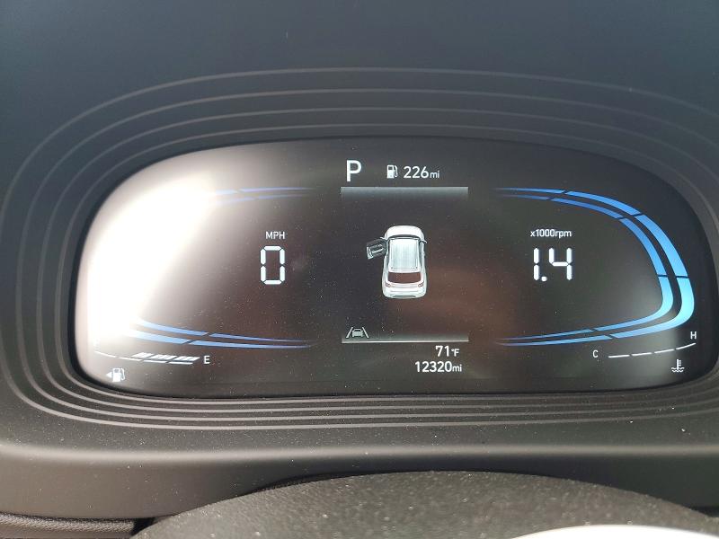 2025 Hyundai Venue VIN KMHRB8A34SU384980 COPART salvage auction — REAR END, Il - Salvage Certificate, sold $5,800 on 2026-07-28 (photo 9)