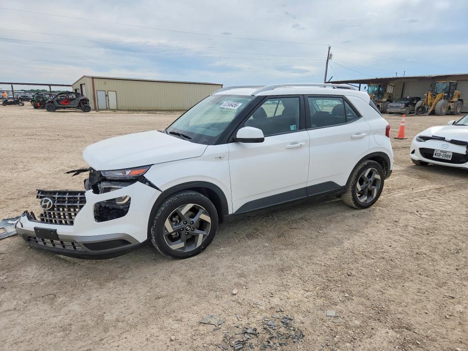 2025 Hyundai Venue VIN KMHRC8A32SU350923 COPART salvage auction — FRONT END, Tx - Salvage Vehicle Title, sold $5,300 on 2026-07-15 (photo 1)