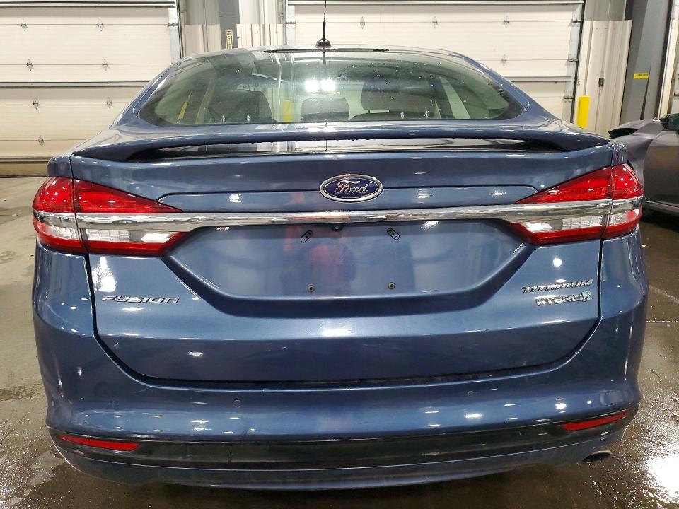 2018 Ford Fusion VIN 3FA6P0RU4JR242129 COPART salvage auction — FRONT END, Mn - Cert Of Title-Salvage, sold $2,000 on 2026-07-02 (photo 6)