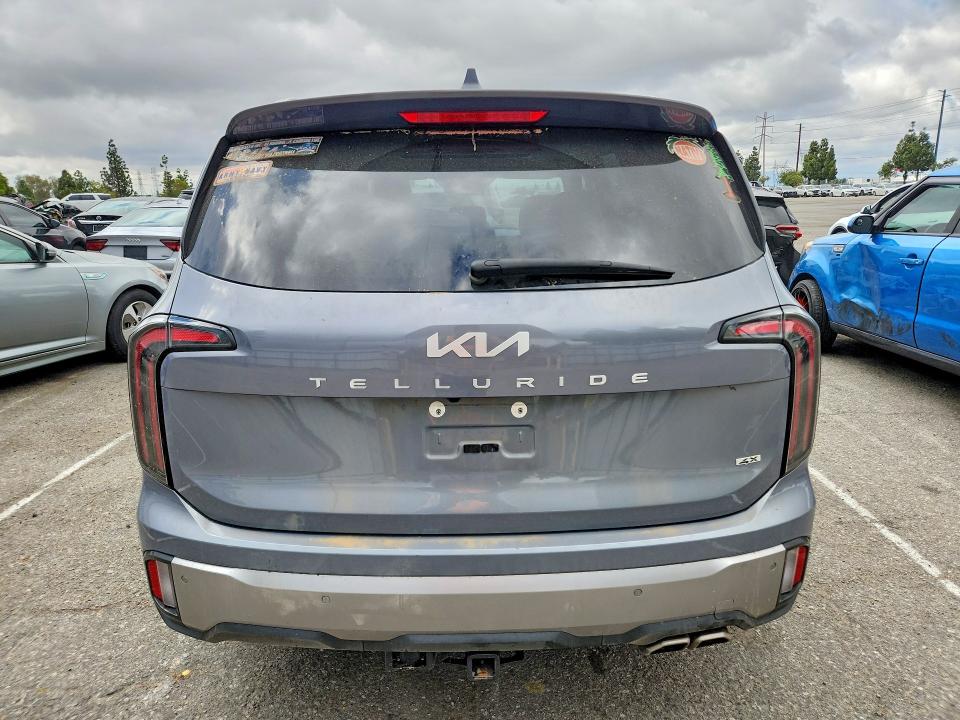 2025 Kia Telluride VIN 5XYP3DGCXSG598284 COPART salvage auction — FRONT END, Ca - Salvage Certificate, sold $13,600 on 2026-07-16 (photo 6)