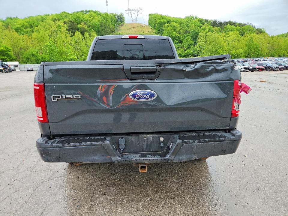 2017 Ford F-150 VIN 1FTFX1EGXHKC00076 COPART salvage auction — REAR END, Wv - Certificate Of Title (P), sold $7,700 on 2026-07-02 (photo 6)