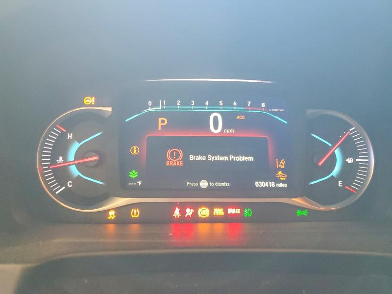 2022 Honda Pilot VIN 5FNYF6H2XNB068227 COPART salvage auction — FRONT END, Ky - Cert Of Title-Salvage, sold $12,300 on 2026-07-27 (photo 9)
