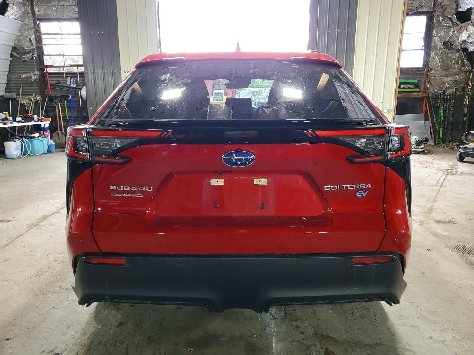 2025 Subaru Solterra VIN JTMABABA0SA093366 COPART salvage auction — FRONT END, Ny - Mv-907A Salvage Certificate, sold $4,000 on 2026-07-22 (photo 6)