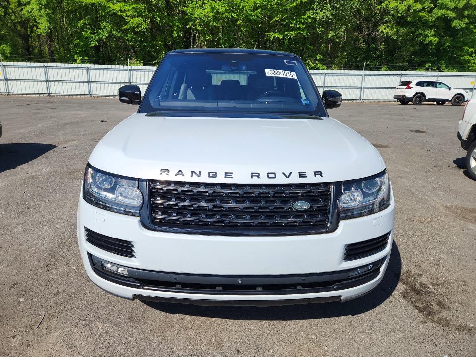 2016 Land rover RANGE ROVER VIN SALGS2KF9GA246581 COPART salvage auction — MECHANICAL, Pa - Cert Of Title, sold $1,050 on 2026-07-02 (photo 5)