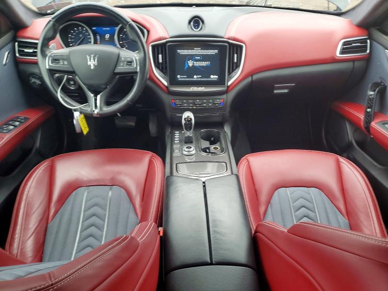2018 Maserati Ghibli VIN ZAM57YTL7J1290833 COPART salvage auction — SIDE, Md - Cert Of Salvage > 75% Damage, sold $2,800 on 2026-07-23 (photo 8)