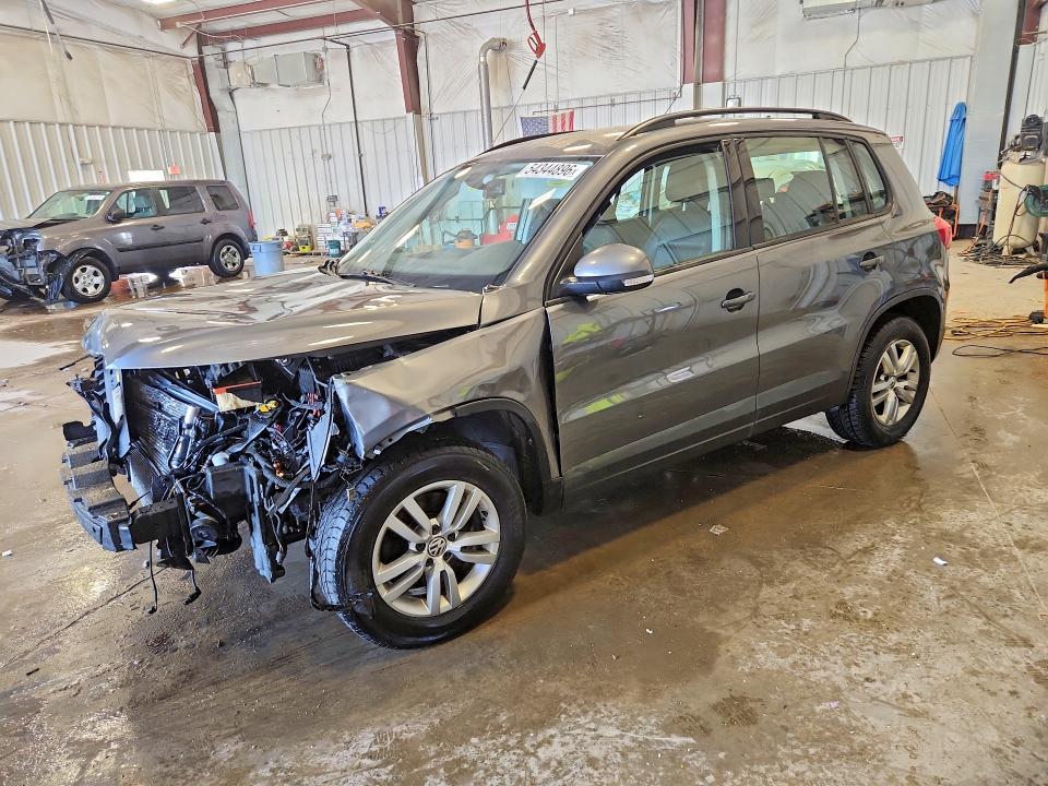 2017 Volkswagen VIN WVGBV7AX4HK028765 COPART salvage auction — FRONT END, Wi - Junked Vehicle Bill Of Sale, sold $700 on 2026-07-13 (photo 1)