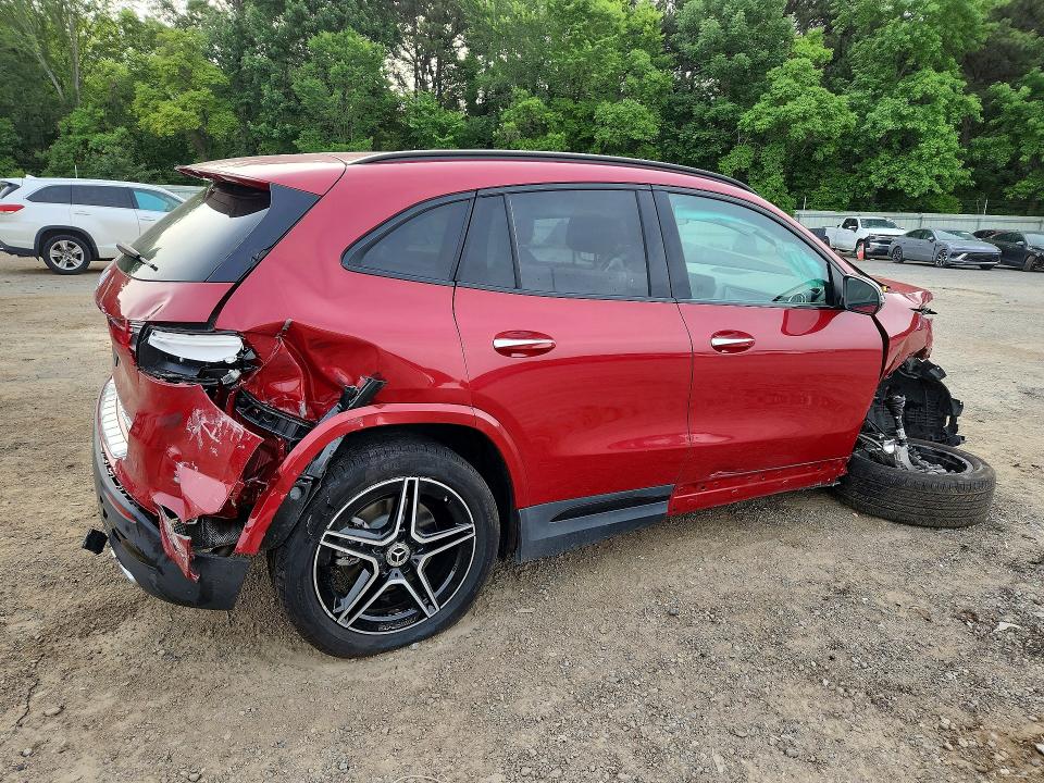 2025 Mercedes-benz Gla-klasse VIN W1N4N4GB4SJ673378 COPART salvage auction — FRONT END, La - Cert Of Title-Salvage, sold $6,500 on 2026-07-09 (photo 3)