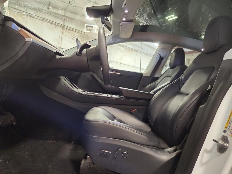 2023 Tesla VIN 7SAYGDEE9PF714007 COPART salvage auction — HAIL, Salvage Title, sold $12,000 on 2026-07-20 (photo 7)