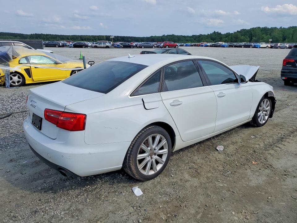 2013 Audi A6 VIN WAUGFAFC3DN068559 COPART salvage auction — FRONT END, Sc - Cert Of Title-Salvage, sold $650 on 2026-07-20 (photo 3)