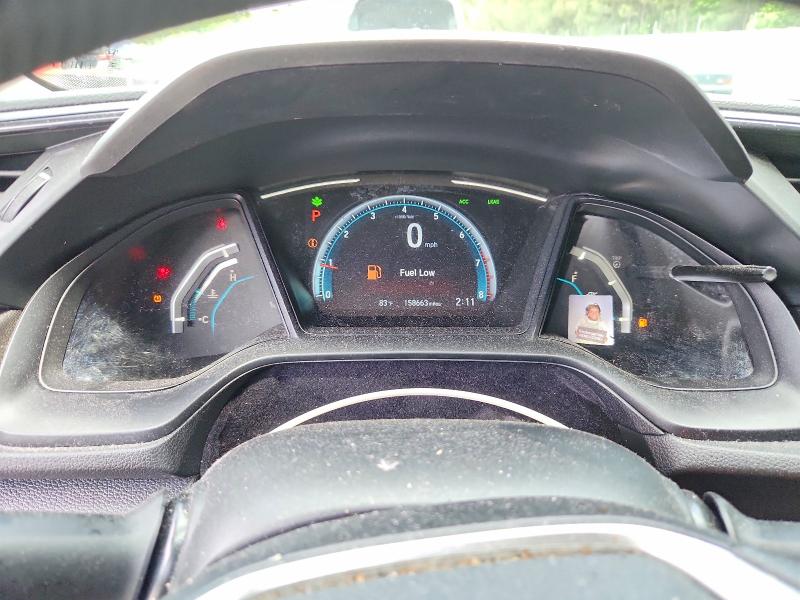 2020 Honda Civic VIN 19XFC2F65LE004792 COPART salvage auction — SIDE, Ga - Cert Of Title-Salvage, sold $3,150 on 2026-07-06 (photo 9)