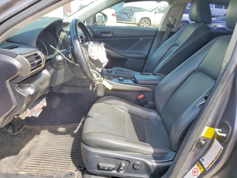 2015 Lexus Is VIN JTHBF1D22F5063880 COPART salvage auction — FRONT END, Ca - Salvage Certificate, sold $750 on 2026-07-02 (photo 7)