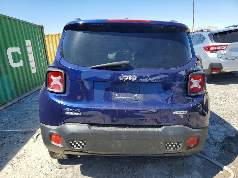 2016 Jeep Renegade VIN ZACCJBBT6GPE04003 COPART salvage auction — FRONT END, IN - CERTIFICATE OF TITLE (P), sold $250 on 2026-07-02 (photo 6)