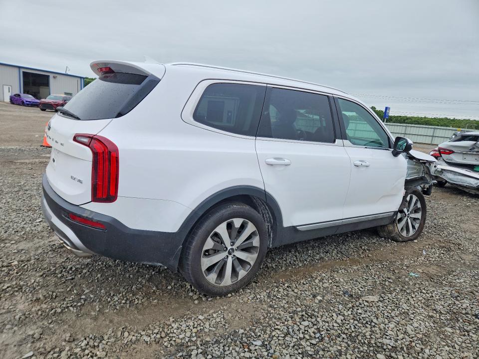 2021 Kia Telluride VIN 5XYP34HC9MG133593 COPART salvage auction — FRONT END, Ar - Cert Of Title-Salvage, sold $6,900 on 2026-07-08 (photo 3)