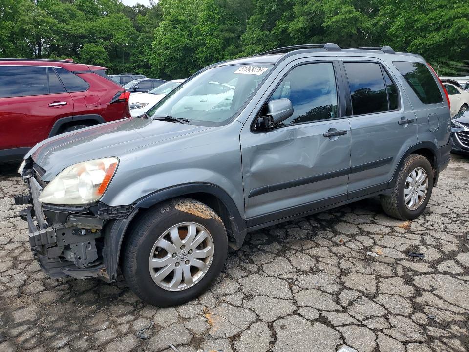 2005 Honda Cr-v VIN SHSRD78855U320835 COPART salvage auction — FRONT END, Ga - Cert Of Title-Salvage, sold $2,250 on 2026-07-31 (photo 1)