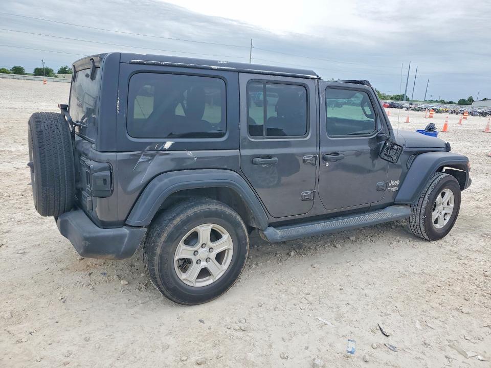 2018 Jeep VIN 1C4HJXDG6JW298469 COPART salvage auction — SIDE, Tx - Salvage Vehicle Title, sold $4,400 on 2026-07-02 (photo 3)