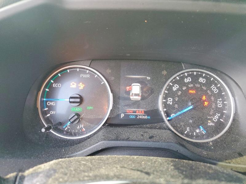 2022 Toyota Rav 4 VIN JTMRWRFVXND152834 COPART salvage auction — FRONT END, Ar - Cert Of Title-Salvage, sold $125 on 2026-07-22 (photo 9)