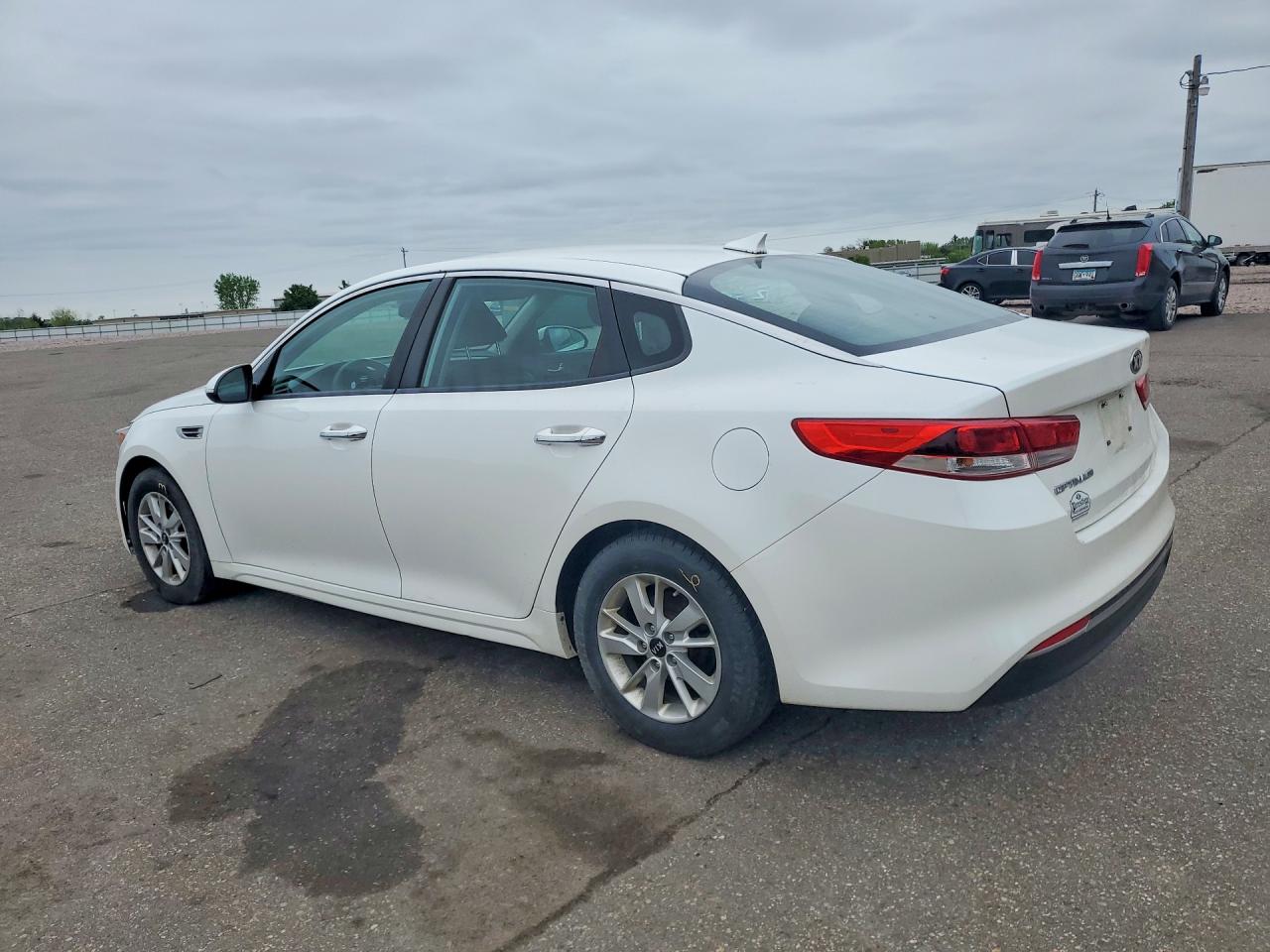 2016 Kia Optima VIN KNAGT4L38G5088275 COPART salvage auction — Front End, MN - CERT OF TITLE-SALVAGE, sold $900 on 2026-07-09 (photo 2)