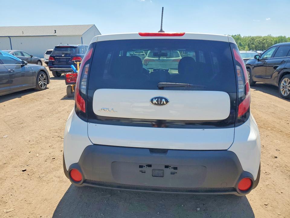2015 Kia Soul VIN KNDJN2A20F7197270 COPART salvage auction — FRONT END, Oh - Cert Of Title-Salvage, sold $400 on 2026-07-06 (photo 6)