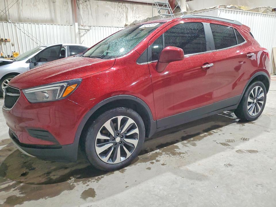 2021 Buick Encore VIN KL4CJASB9MB325913 COPART salvage auction — HAIL, Ok - Cert Of Title-Salvage, sold $2,500 on 2026-07-22 (photo 1)