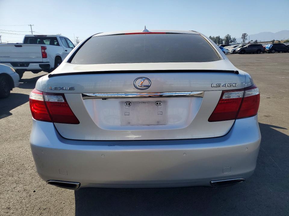 2009 Lexus Ls VIN JTHBL46F795089941 COPART salvage auction — MINOR DENT/SCRATCHES, Ca - Dis/Dlr/Exp Only Clean Title, sold $2,550 on 2026-07-08 (photo 6)