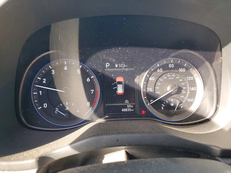2023 Hyundai VIN KM8K2CAB3PU047087 COPART salvage auction — FRONT END, Sc - Cert Of Title-Salvage, sold $4,600 on 2026-07-08 (photo 9)