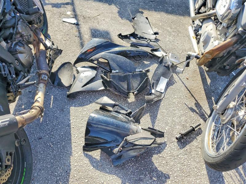 2016 Kawasaki Zx636 VIN JKBZXJE1XGA020082 COPART salvage auction — FRONT END, Fl - Cert Of Title Slvg Rebuildable, sold $450 on 2026-07-09 (photo 9)