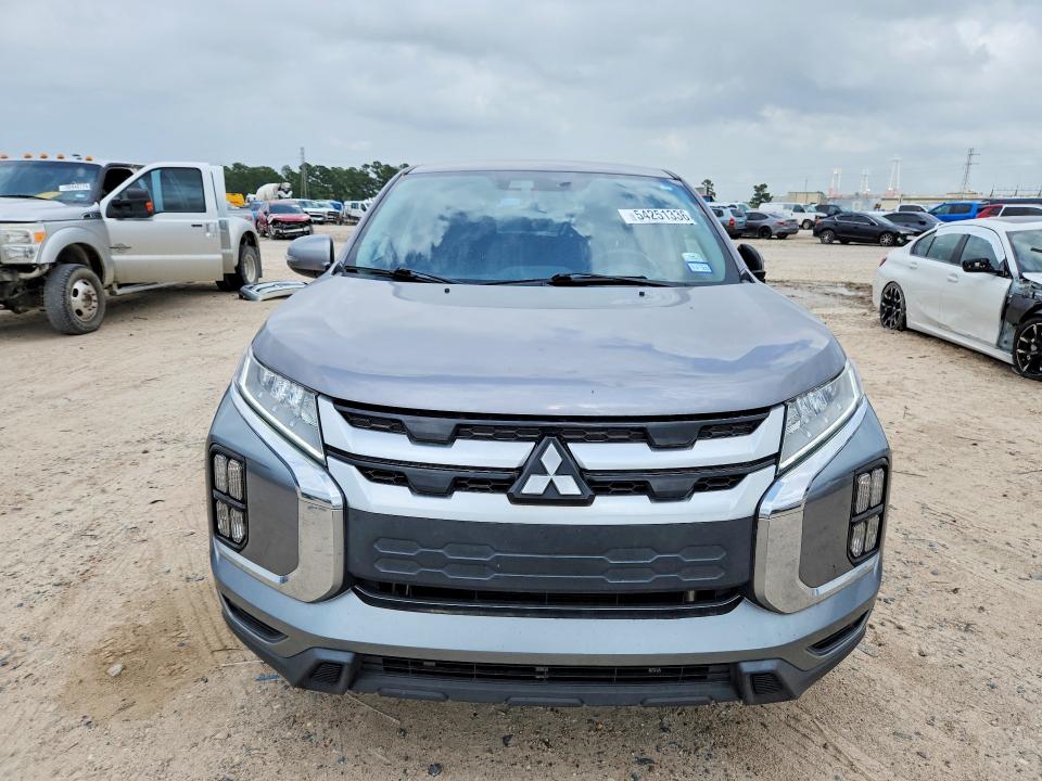 2020 Mitsubishi Outlander VIN JA4AR3AU7LU019360 COPART salvage auction — REAR END, Tx - Salvage Vehicle Title, sold $1,950 on 2026-07-10 (photo 5)