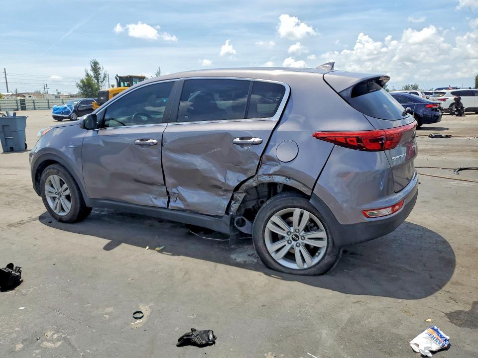 2018 Kia Sportage VIN KNDPMCAC9J7370546 COPART salvage auction — SIDE, FL - CERT OF TITLE SLVG REBUILDABLE, sold $2,700 on 2026-07-15 (photo 2)