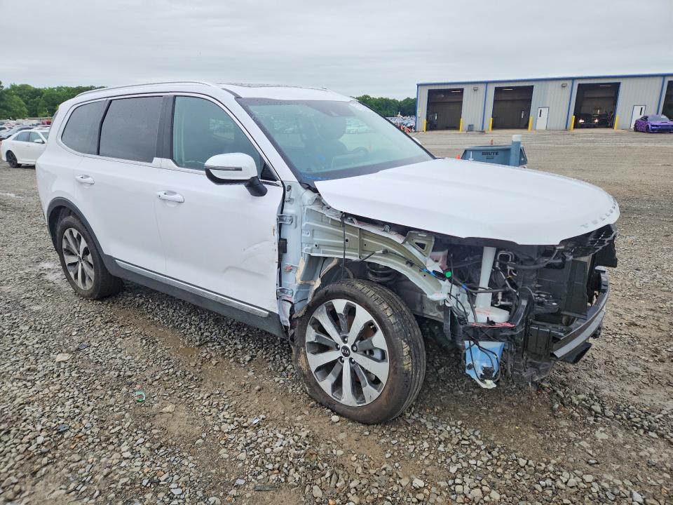 2021 Kia Telluride VIN 5XYP34HC9MG133593 COPART salvage auction — FRONT END, Ar - Cert Of Title-Salvage, sold $6,900 on 2026-07-08 (photo 4)
