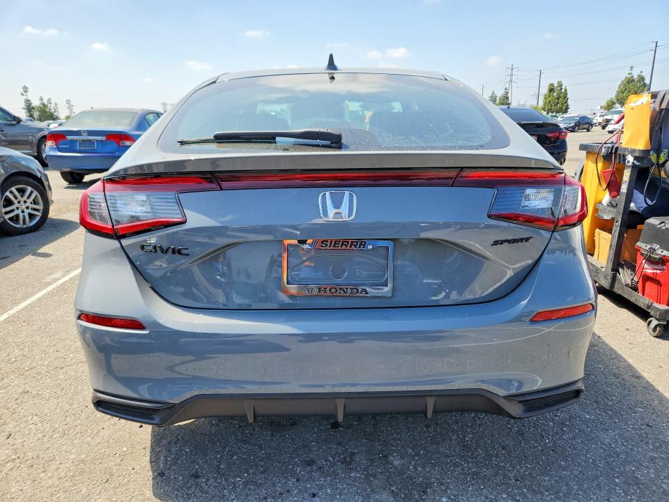 2026 Honda VIN 19XFL2H88TE008902 COPART salvage auction — FRONT END, Ca - Salvage Certificate, sold $9,200 on 2026-07-02 (photo 6)