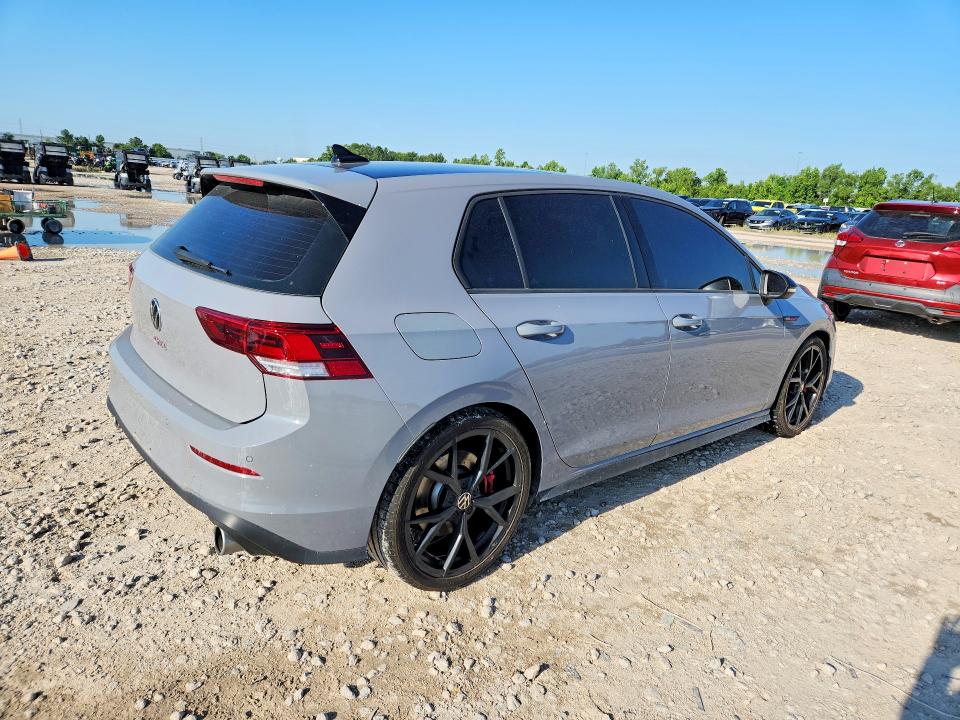2024 Volkswagen Gti VIN WVW2A7CDXRW226456 COPART salvage auction — WATER/FLOOD, Tx - Salvage Title-Flood Damage, sold $12,500 on 2026-07-14 (photo 3)
