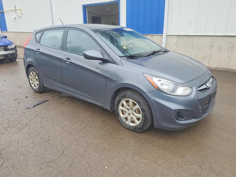 2012 Hyundai Accent VIN KMHCT5AE3CU048564 COPART salvage auction — FRONT END, Nb - Clean Title, sold $275 on 2026-07-30 (photo 4)