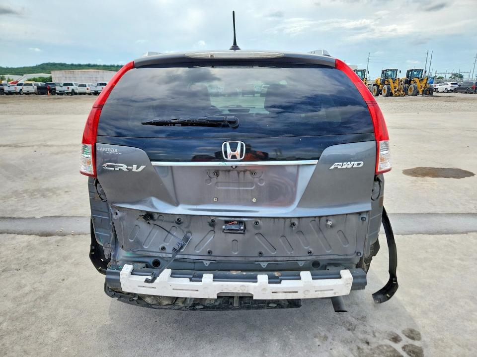 2012 Honda VIN JHLRM4H7XCC011081 COPART salvage auction — REAR END, Ok - Cert Of Title-Salvage, sold $2,850 on 2026-07-06 (photo 6)