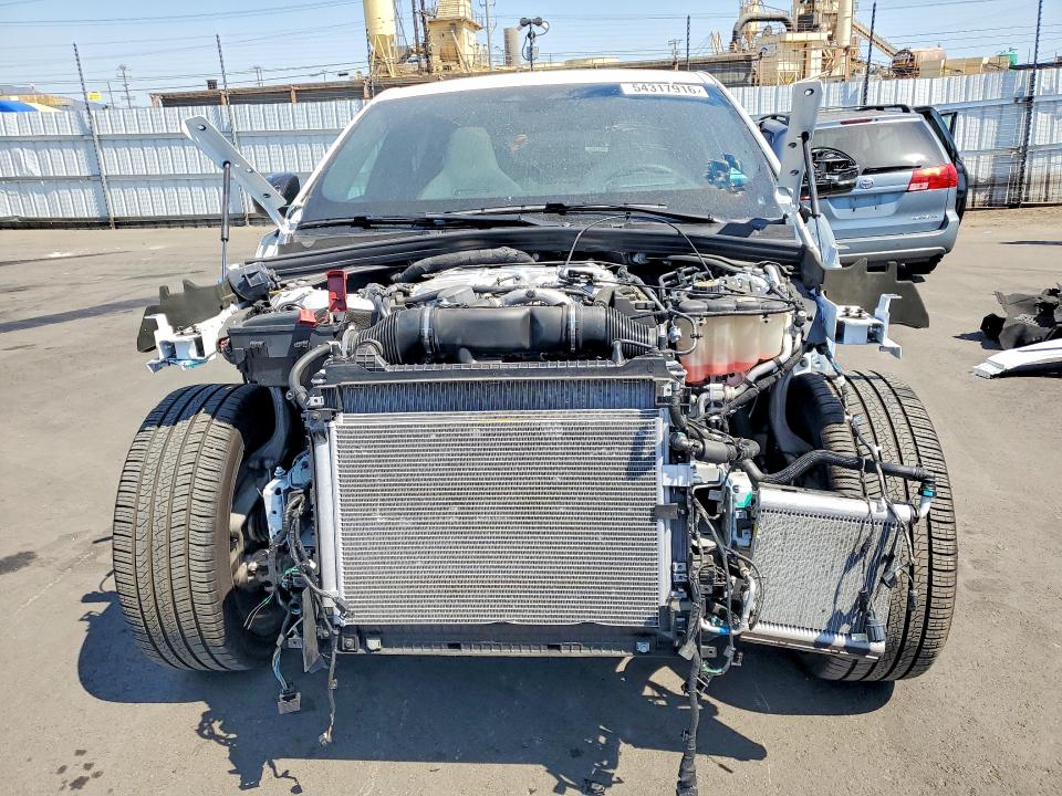 2025 Jaguar F-pace VIN SADCZ2FE8SA753844 COPART salvage auction — FRONT END, Ca - Salvage Certificate, sold $325 on 2026-07-27 (photo 5)