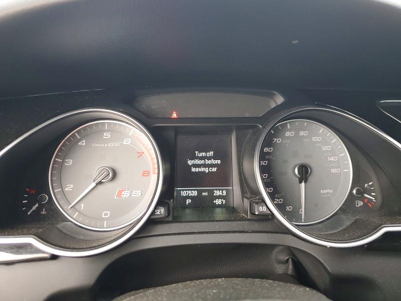 2015 Audi Rs5 VIN WAUVGAFR0FA035778 COPART salvage auction — SIDE, Ct - Cert Of Title-Salvage, sold $3,500 on 2026-07-11 (photo 9)