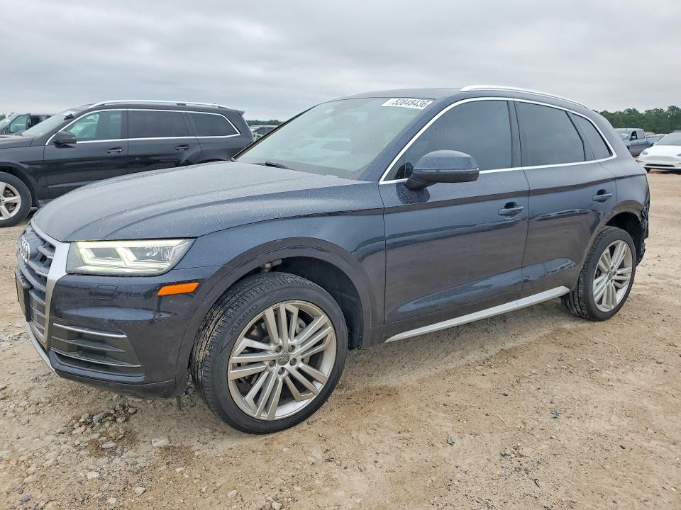 2020 Audi Q5 VIN WA1BNAFY6L2042429 COPART salvage auction — REAR END, Tx - Salvage Vehicle Title, sold $8,800 on 2026-07-10 (photo 1)