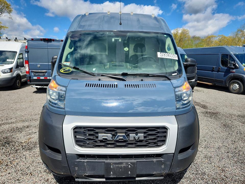 2020 Ram Promaster 3500 VIN 3C6URVJG4LE136831 COPART salvage auction — SIDE, Ma - Certificate Of Title, sold $8,700 on 2026-07-29 (photo 5)
