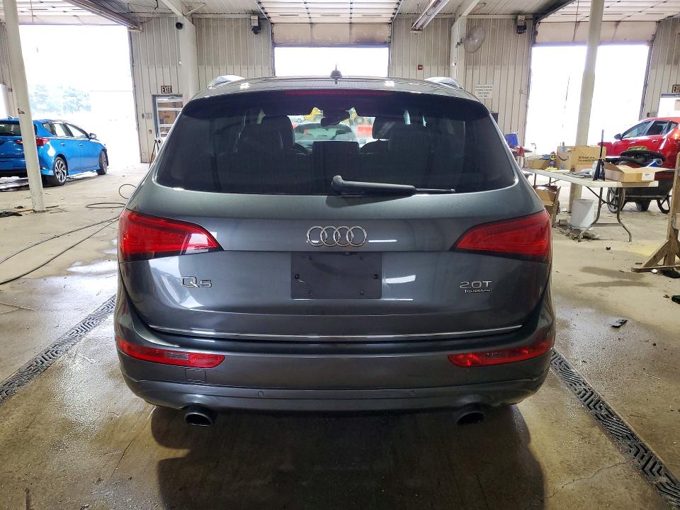 2016 Audi Q5 VIN WA1L2AFP2GA150899 COPART salvage auction — FRONT END, Pa - Certificate Of Salvage, sold $4,950 on 2026-07-20 (photo 6)