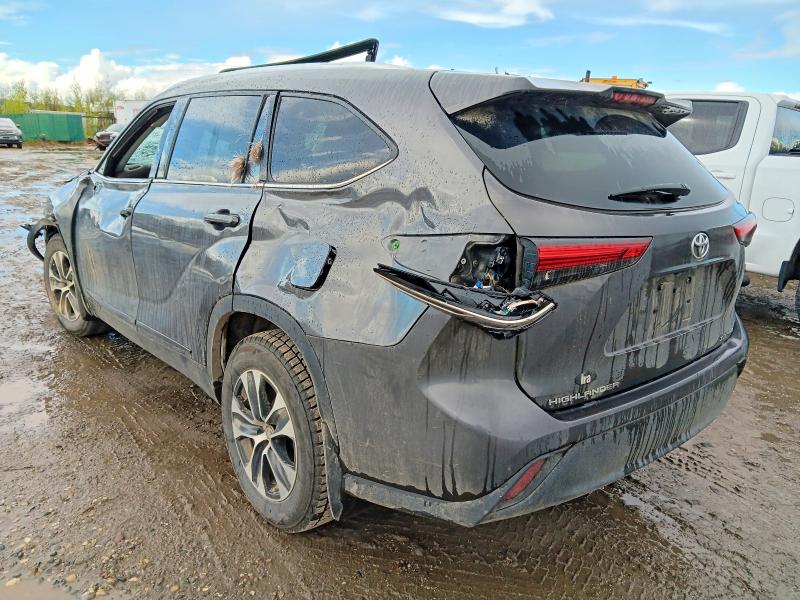 2021 Toyota Highlander VIN 5TDGZRBHXMS115848 COPART salvage auction — ALL OVER, Ak - Bill Of Sale- Salvage, sold $1,050 on 2026-07-21 (photo 2)