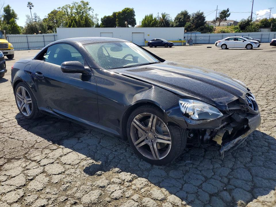 2011 Mercedes-benz Slk-klasse VIN WDBWK5JA4BF235508 COPART salvage auction — FRONT END, Ca - Salvage Certificate, sold $3,700 on 2026-07-06 (photo 4)