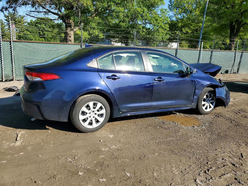 2021 Toyota Corolla VIN JTDEPMAE6MJ184489 COPART salvage auction — FRONT END, Salvage Title, sold $1,750 on 2026-07-23 (photo 3)
